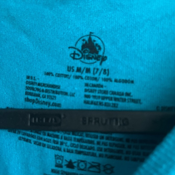 Disney Haunted Mansion Teal Kids Costume T-Shirt - Picture 5 of 7